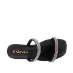 Sandalias flats Florencia negro