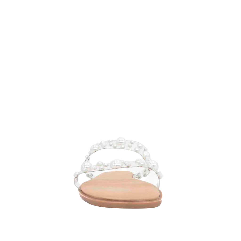 Sandalias flats Florencia blanco