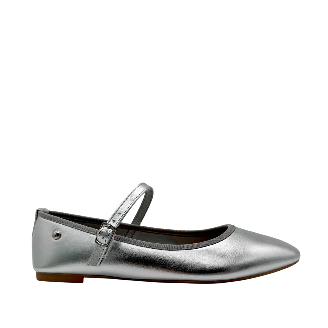 Balerinas Jiny plateado