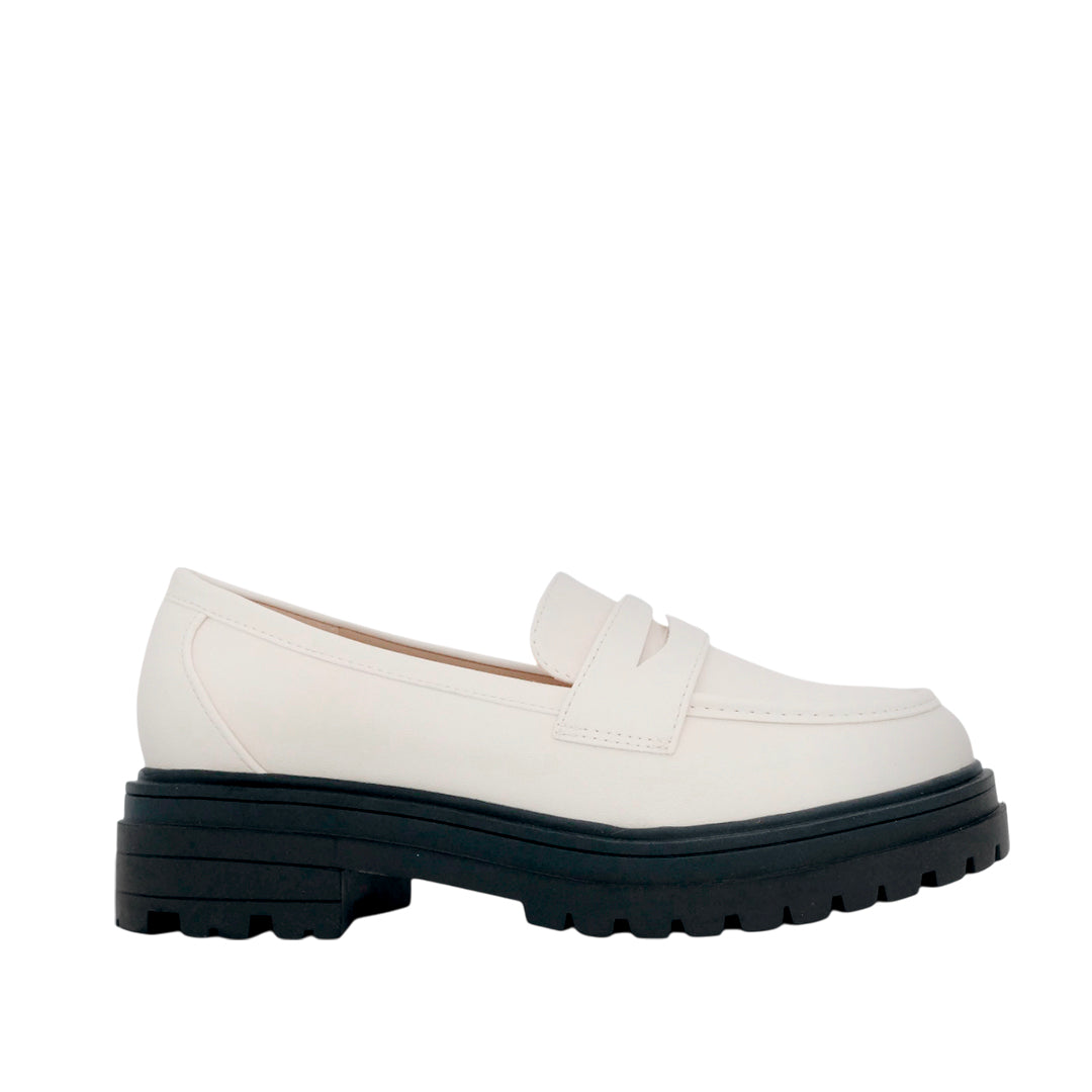 Mocasines Orella beige