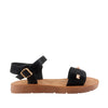 Sandalias flats Roma negro
