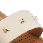 Sandalias flats Roma nude