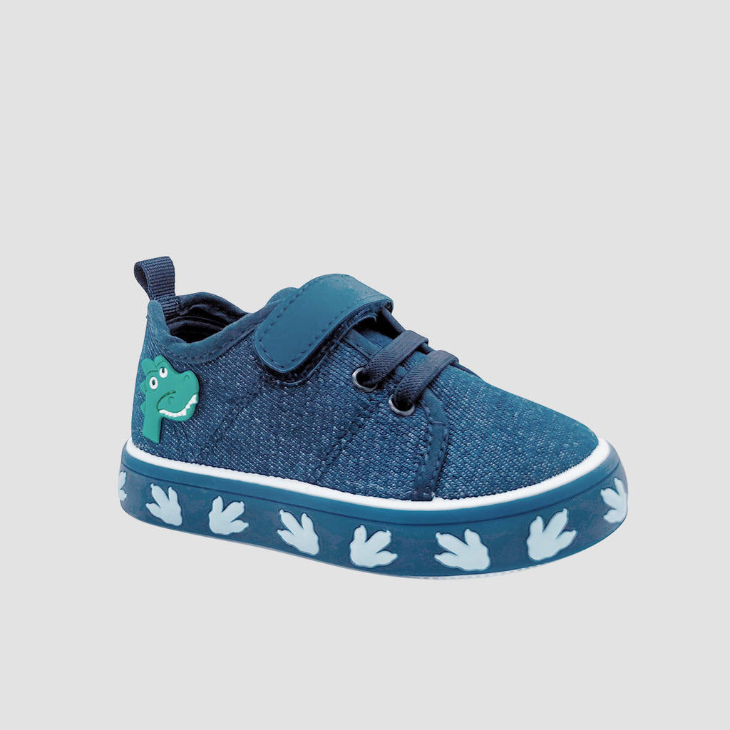 Canvas Dino azul