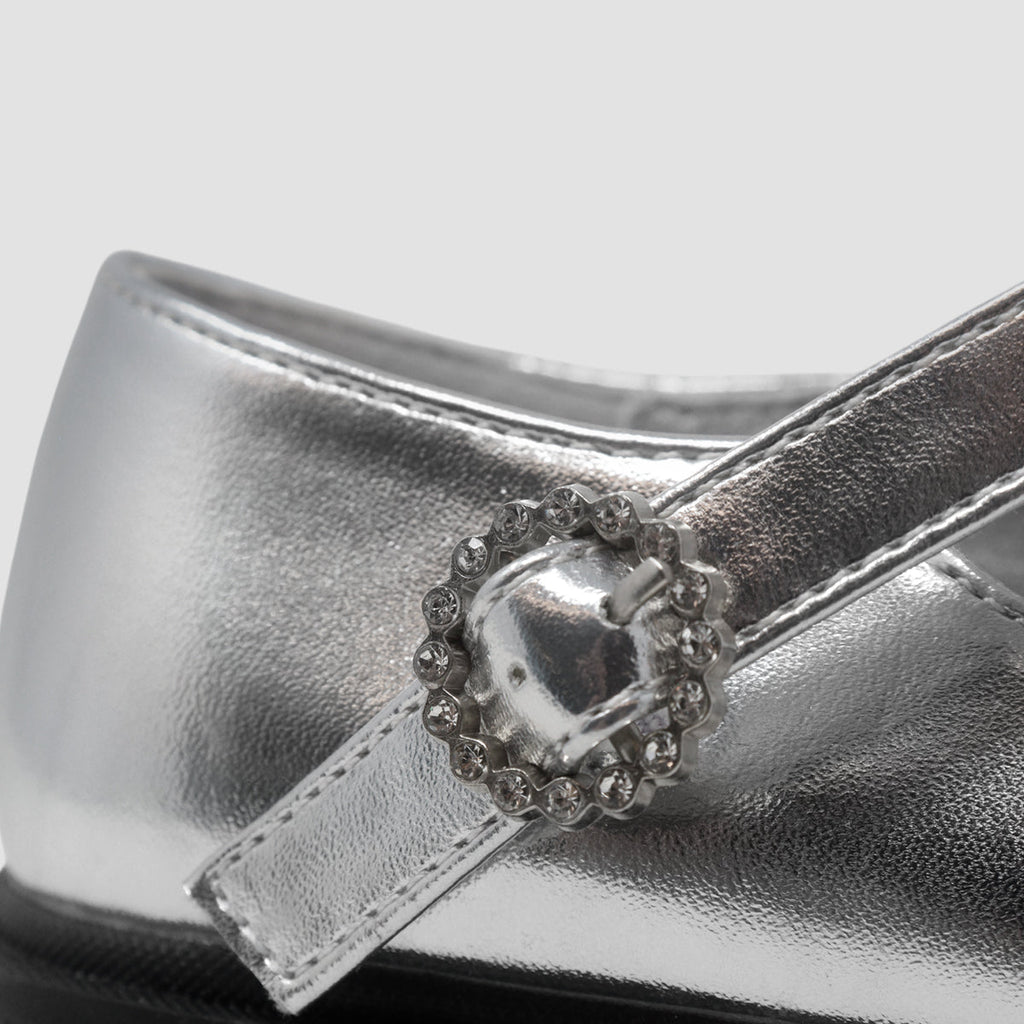 Balerinas Elizabeth plateado