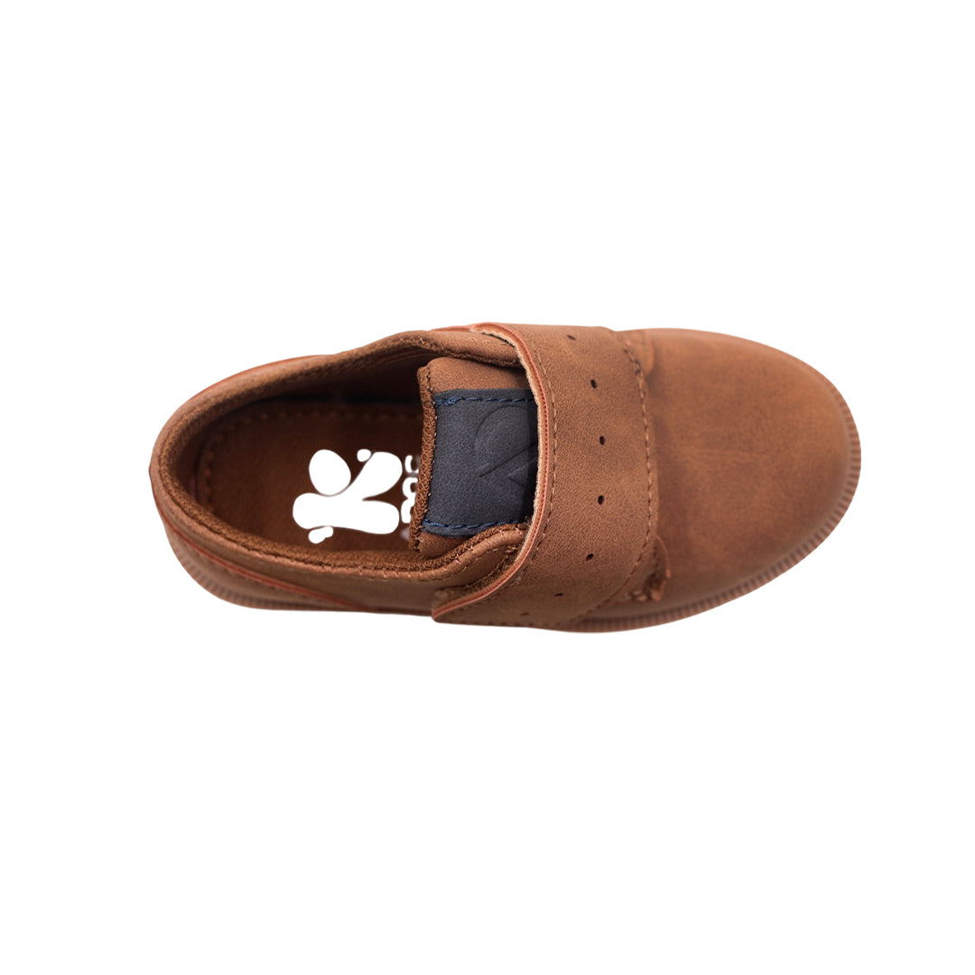 Sneakers Smith para niños color tan