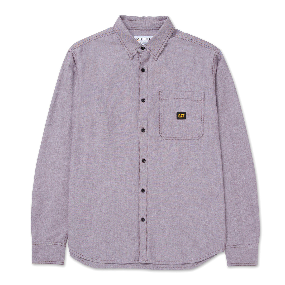 Camisa Oxford Relaxed para hombre color morado