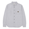 Camisa Oxford Relaxed para hombre color gris