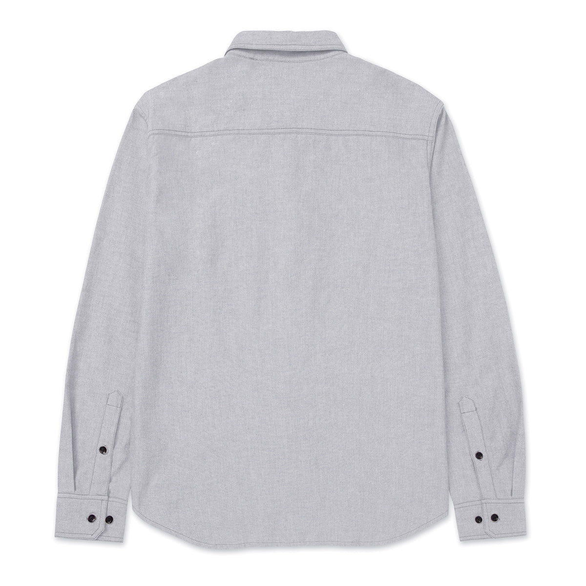 Camisa Oxford Relaxed para hombre color gris
