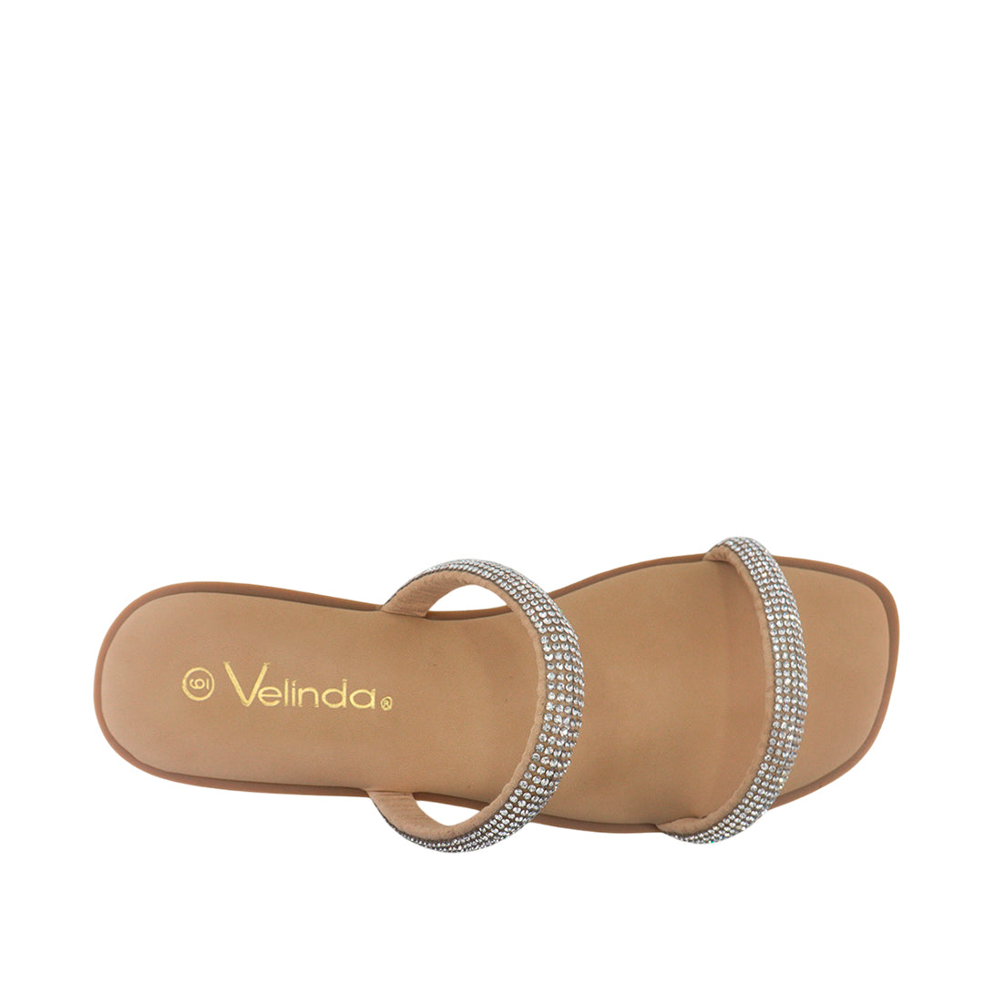 Sandalias flats Florencia blush