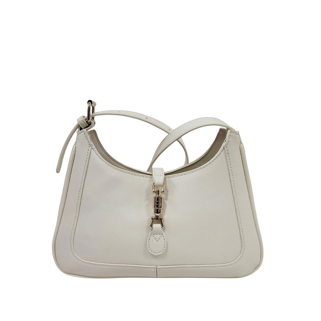 Cartera satchel Paty blanco