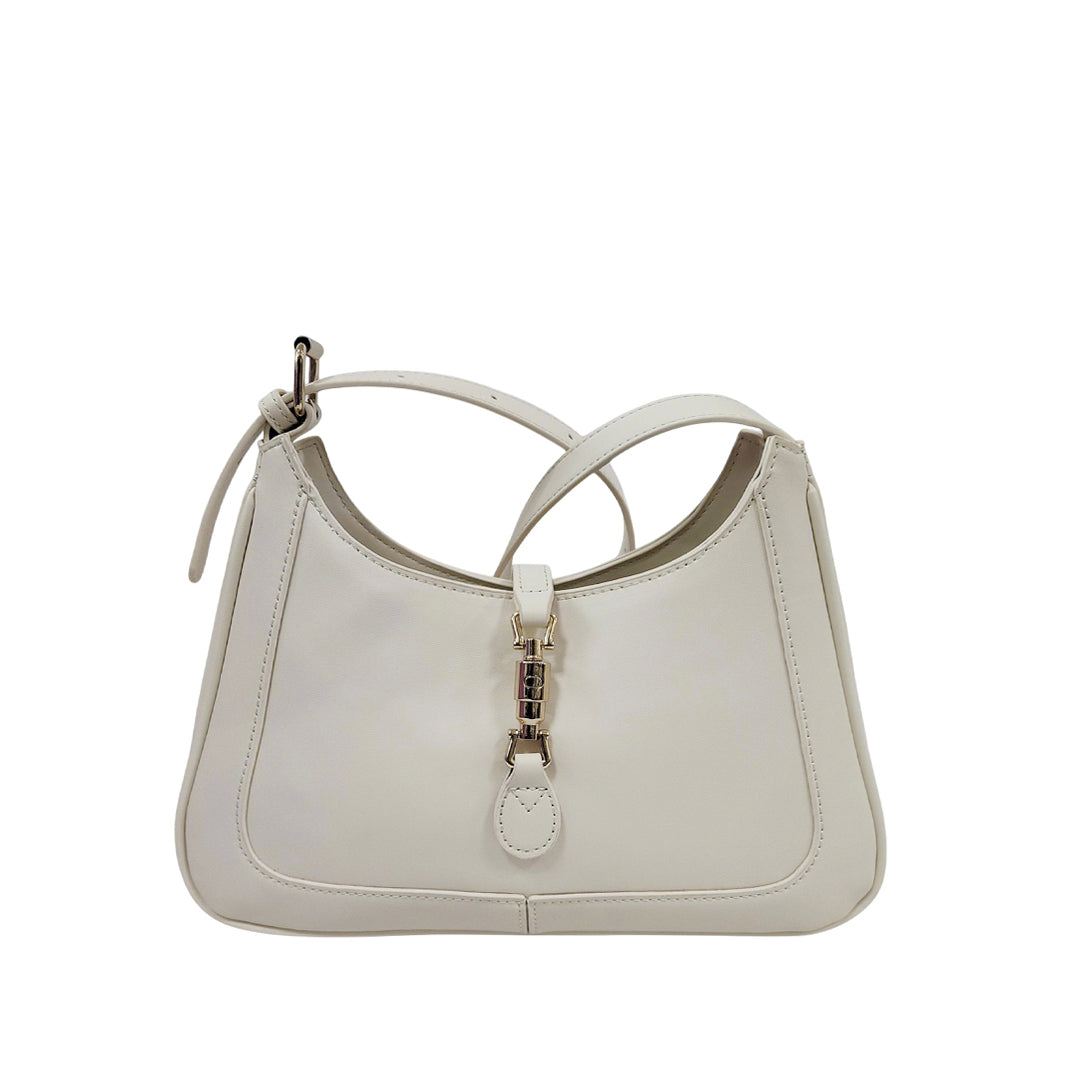Cartera satchel Paty blanco