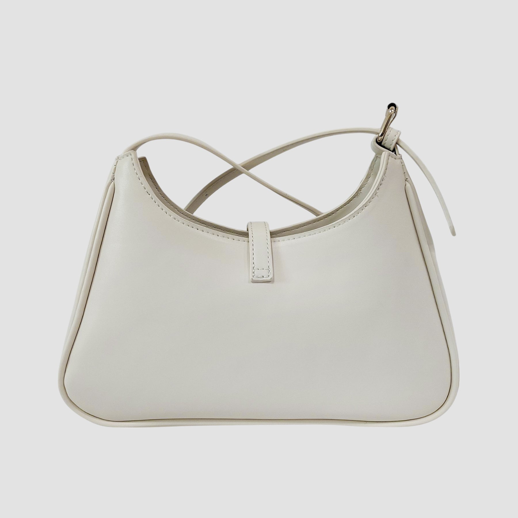 Cartera satchel Paty blanco
