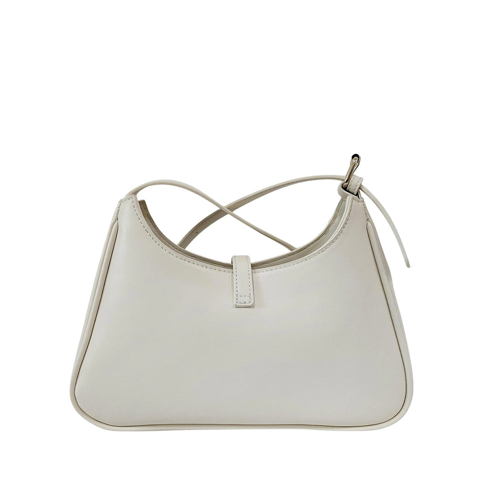Cartera satchel Paty blanco