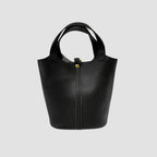 Cartera satchel Bucket negro