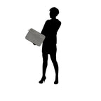 Estuche para laptop Lopi color gris