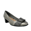 Tacones Edna para mujer color plateado