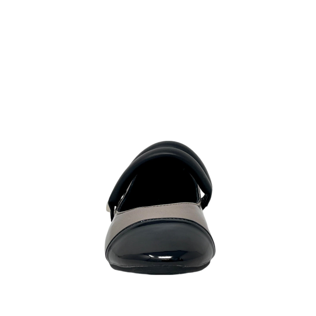 Ballerinas Sakura para mujer color plateado