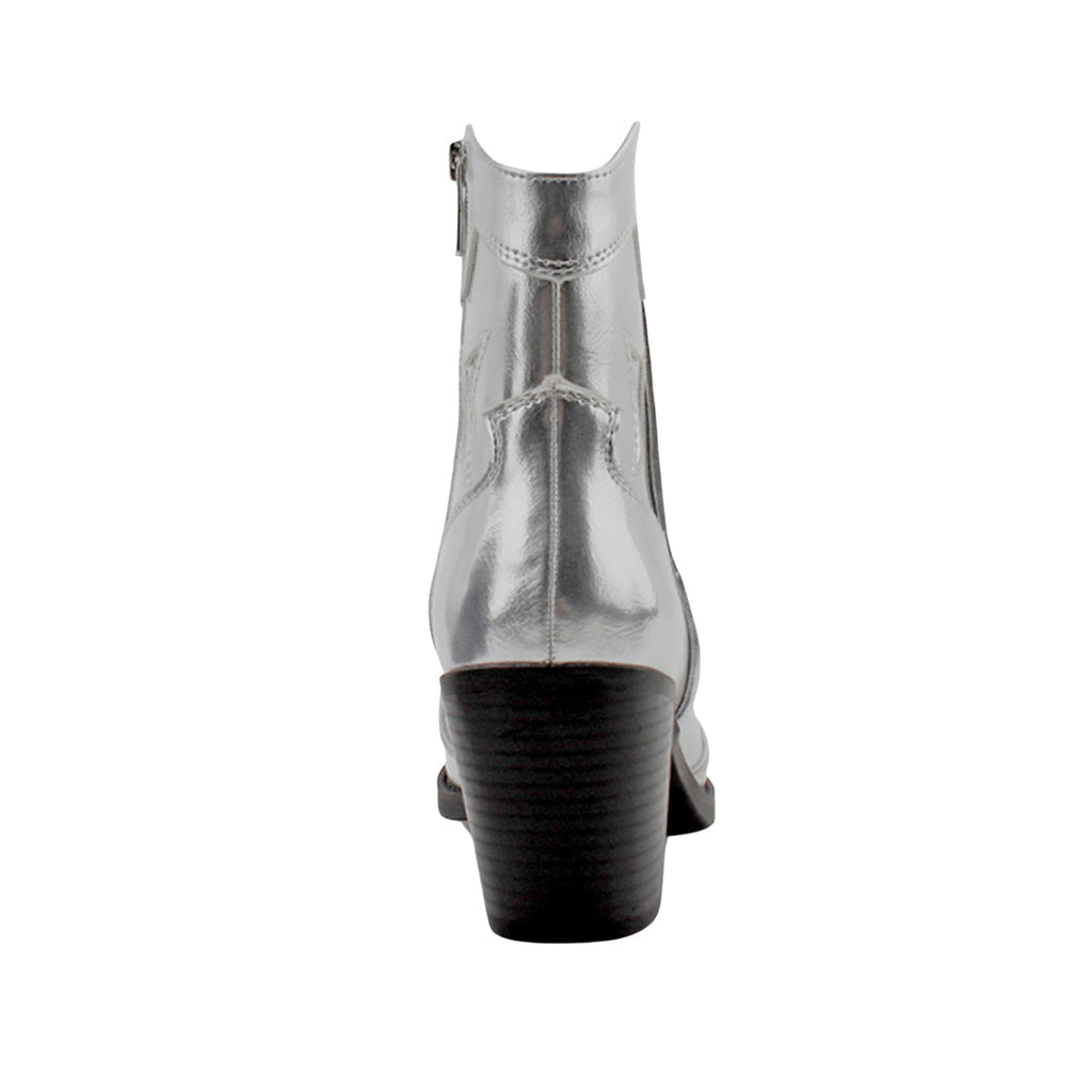Botas Jessy  plateado