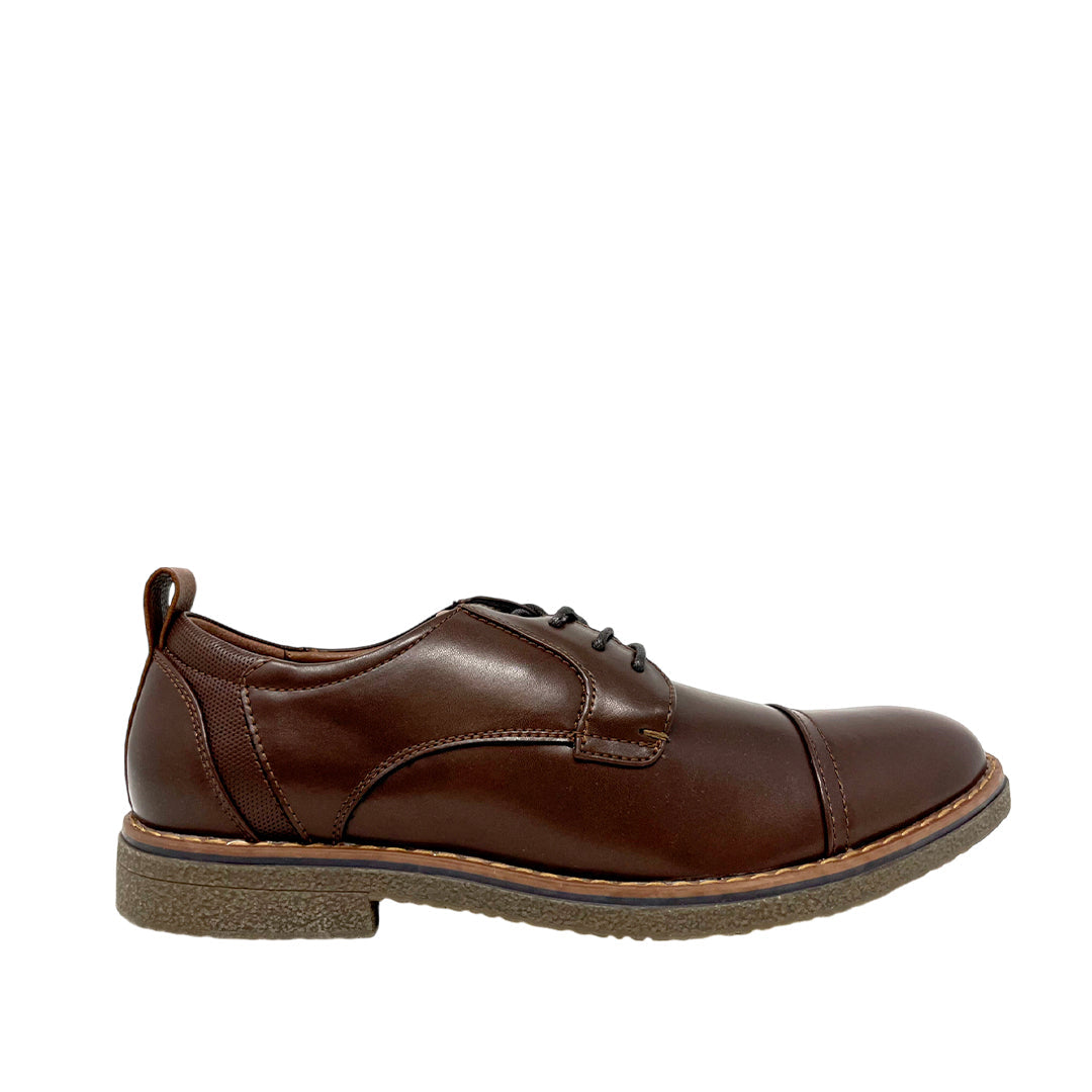 Derby shoes Zackary para hombre color café