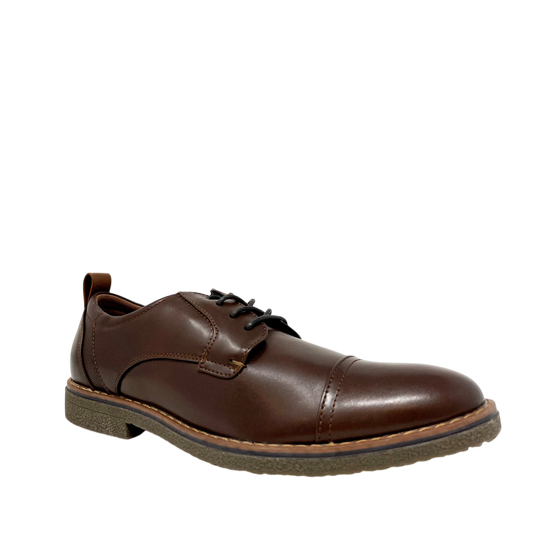 Derby shoes Zackary para hombre color café