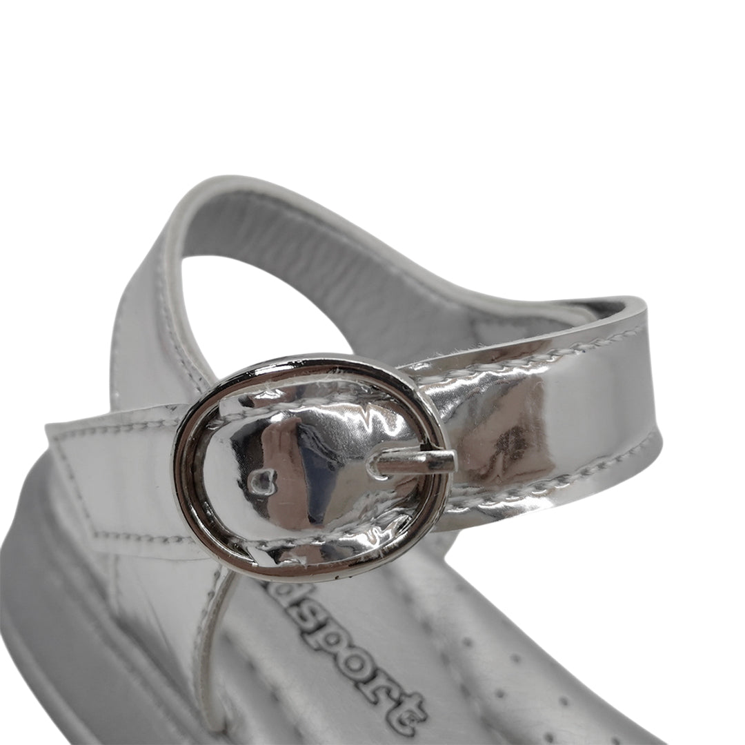 Sandalias Hayley plateado