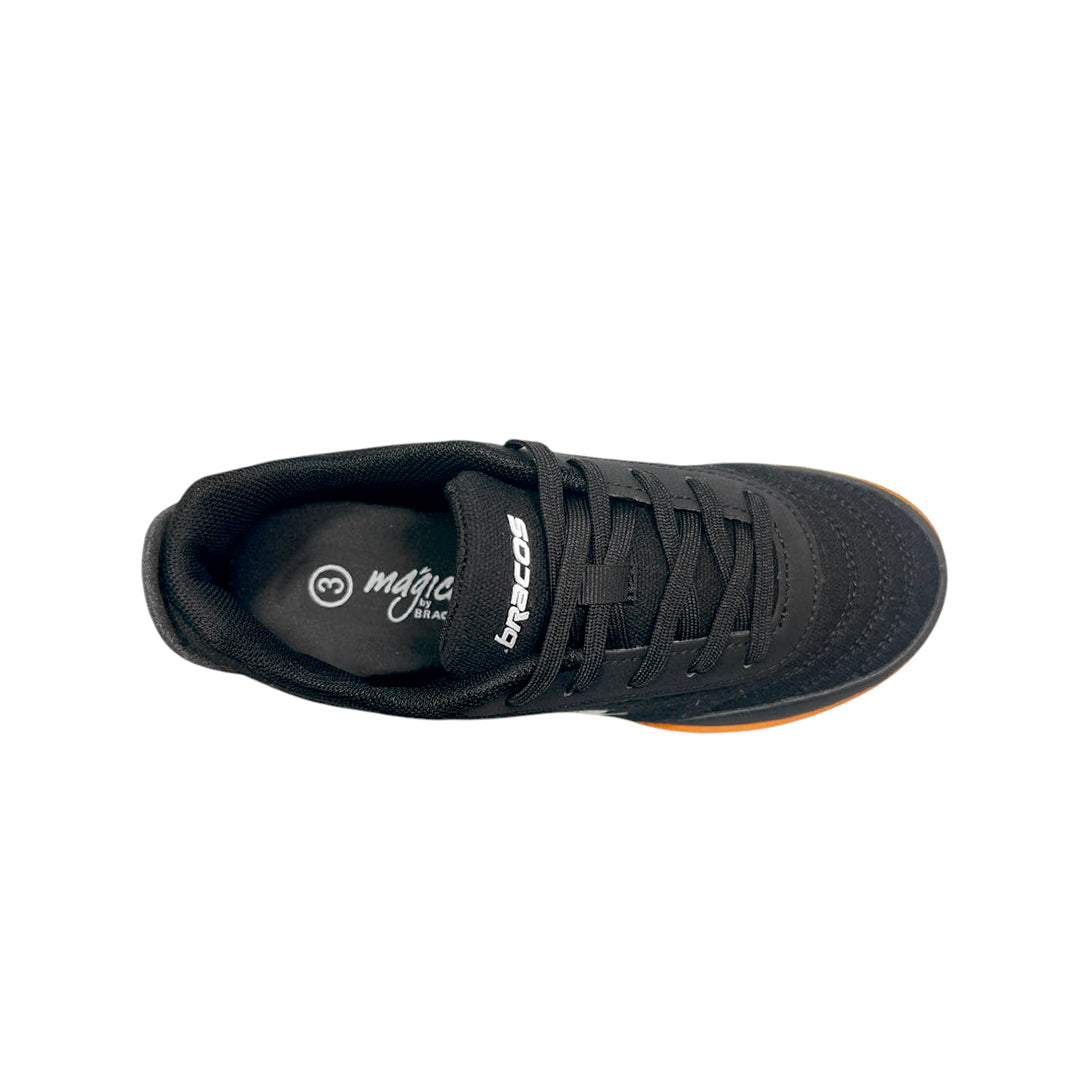 Zapatos para fútbol Álvaro para niño color negro