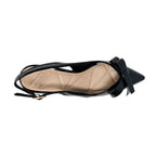 Tacones slingback Sydney color negro