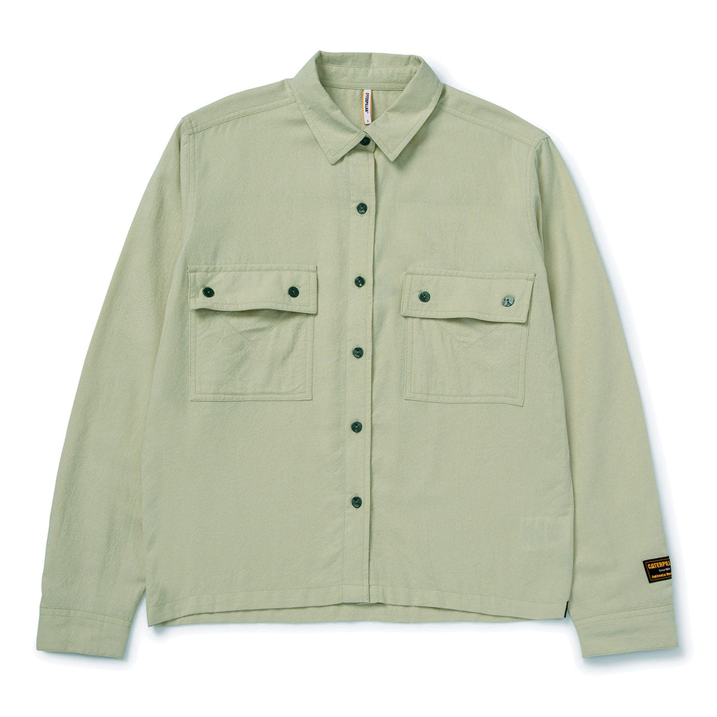 Camisa Boxy para mujer color verde