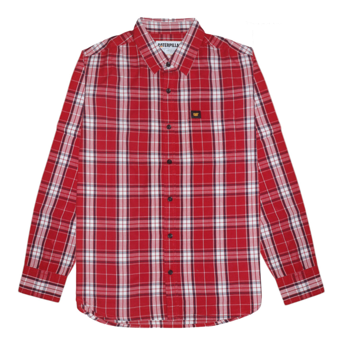 Camisa Poplin para hombre color rojo