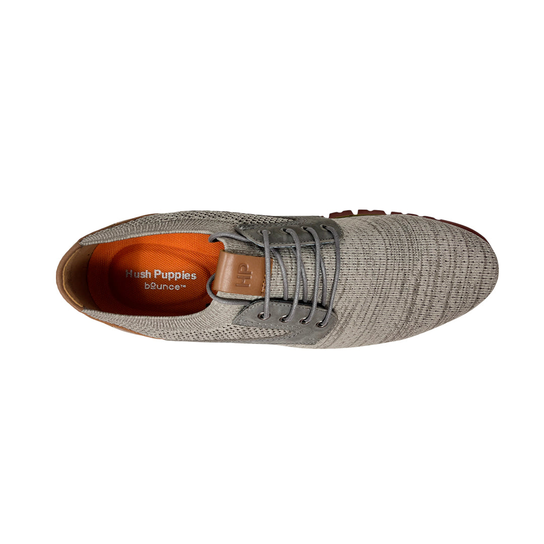 Derby shoes Tatum para hombre color gris