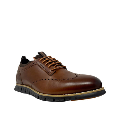 Derby shoes Zavier para hombre color tan