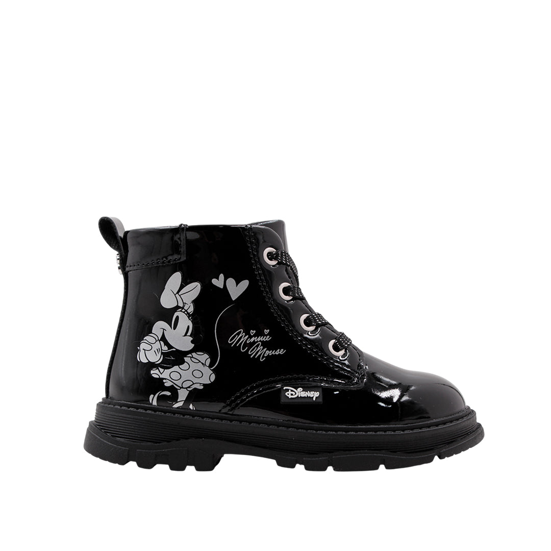 Botas Minnie para niña color negro