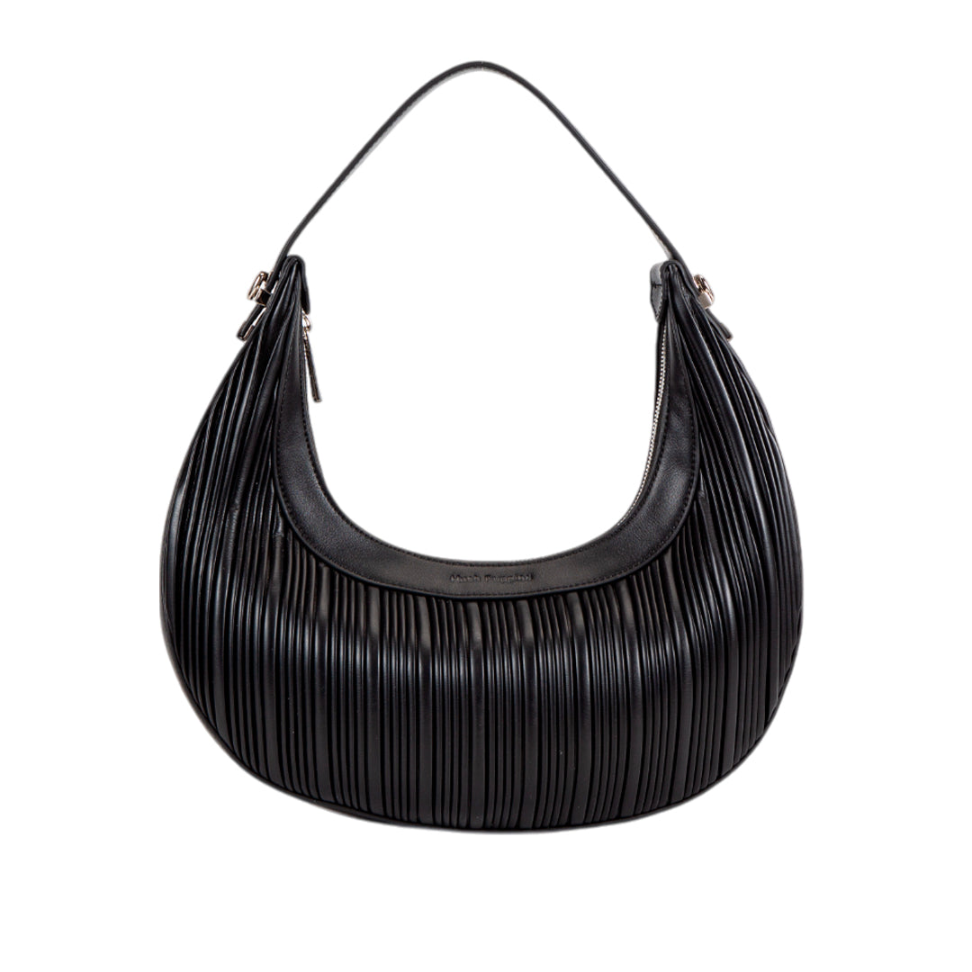 Cartera satchel Zady para mujer color negro