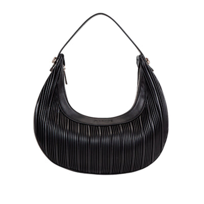 Cartera satchel Zady para mujer color negro