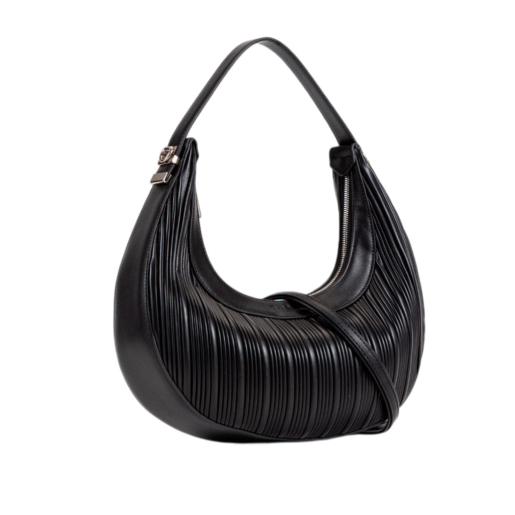 Cartera satchel Zady para mujer color negro