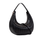 Cartera satchel Zady para mujer color negro