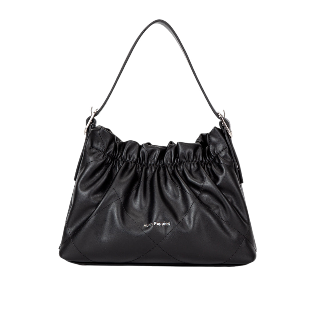 Cartera satchel Tulsi para mujer color negro