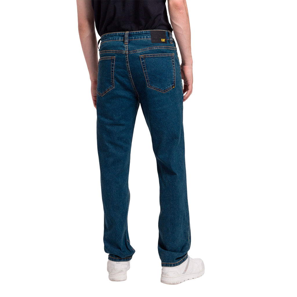 Jeans Triblend Straight para hombre color azul