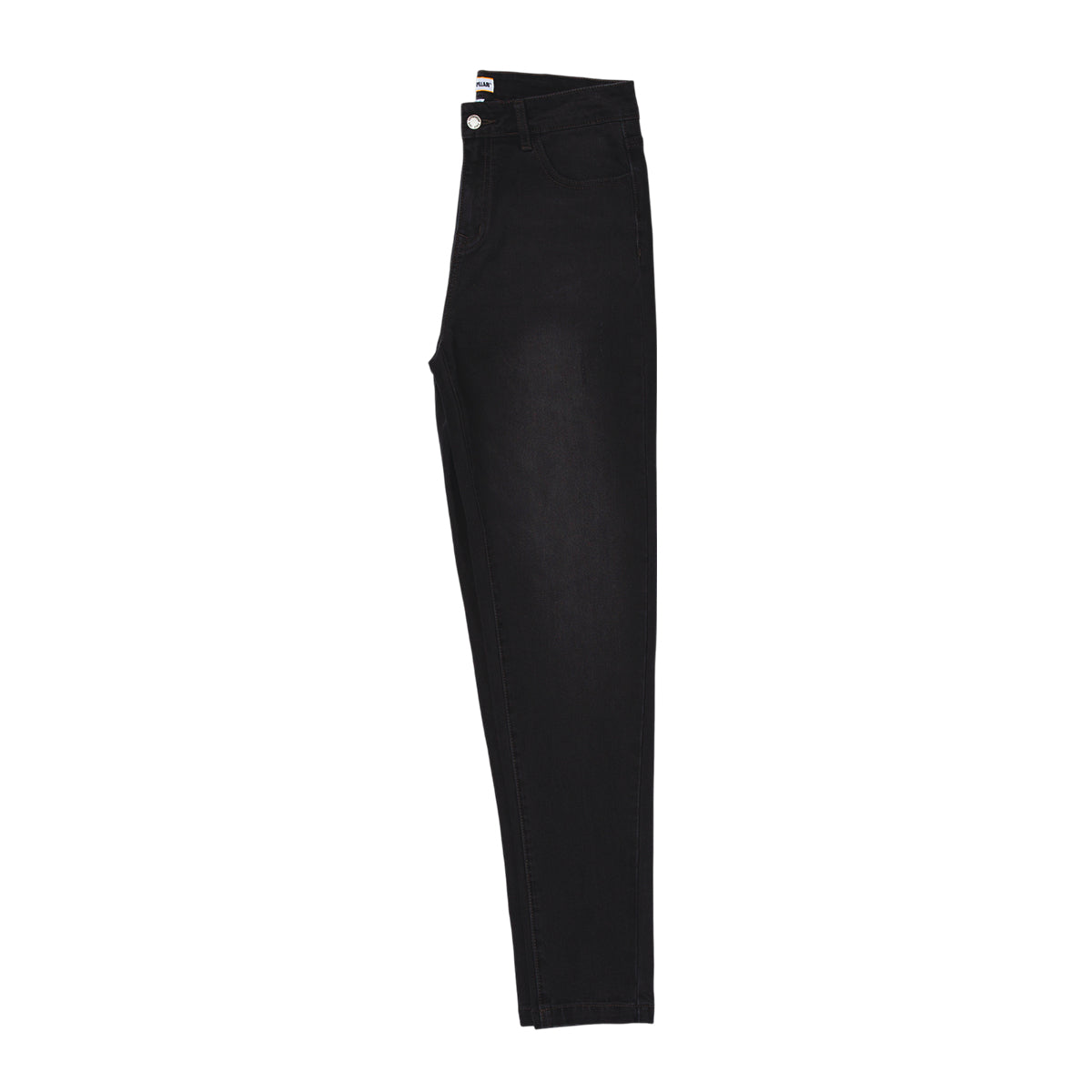 Jeans Triblend Mid-Rise Skinny para mujer color negro