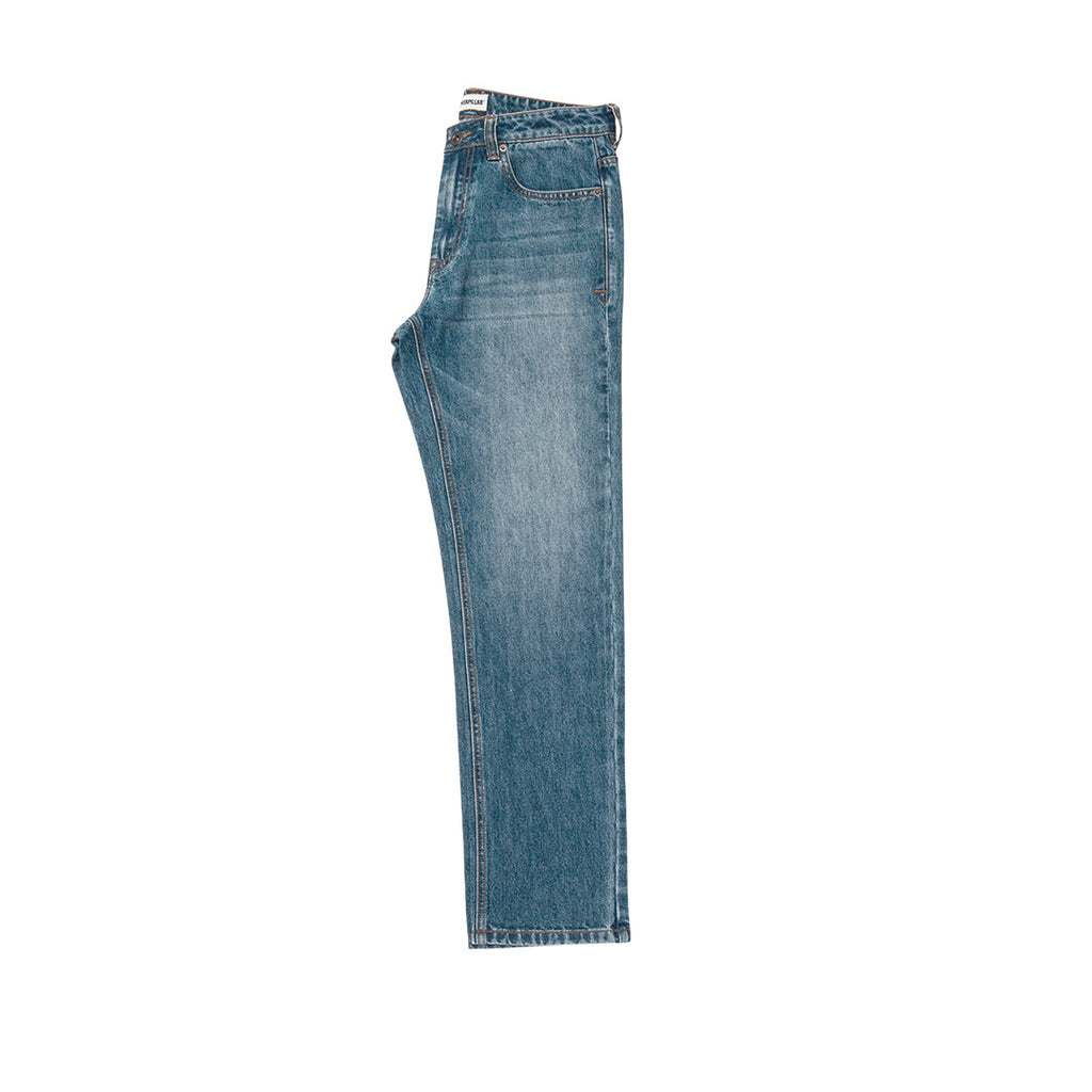 Jeans Rigid Denim Slim para hombre color azul