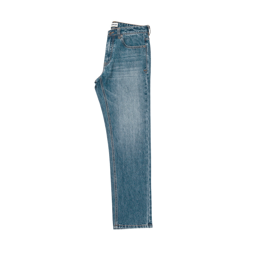 Jeans Rigid Denim Slim para hombre color azul