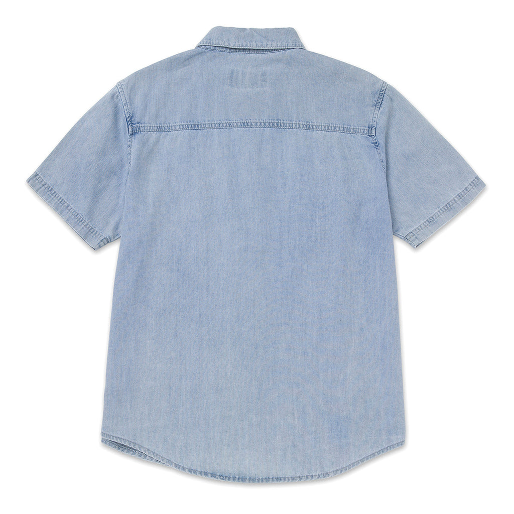 Camisa Denim para hombre color celeste