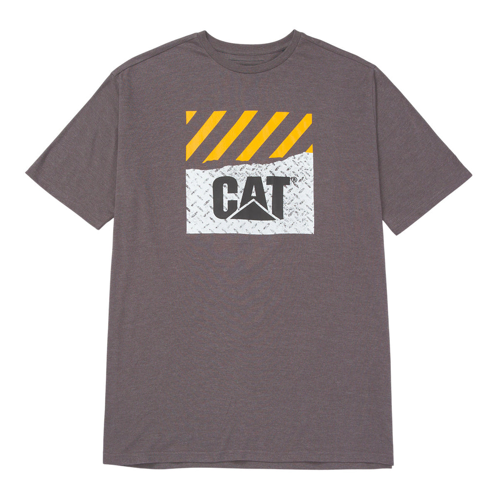 Camiseta Workwear para hombre color gris