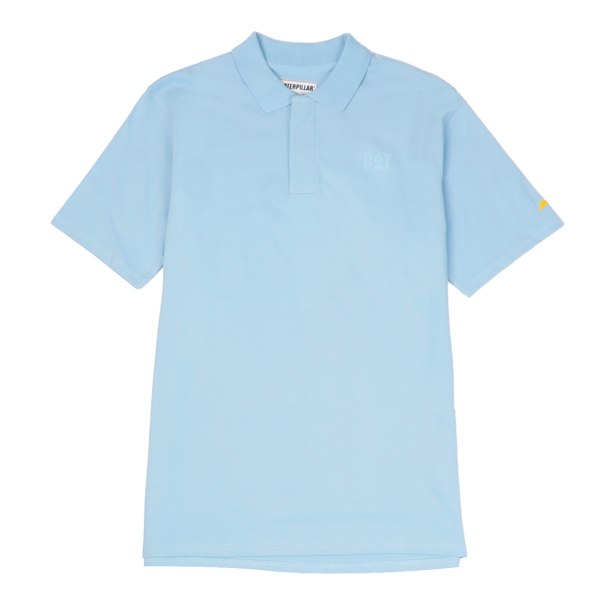 Camisa Polo Pique para hombre color celeste