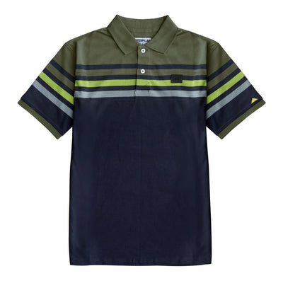 Camisa Polo Jersey para hombre color olivo