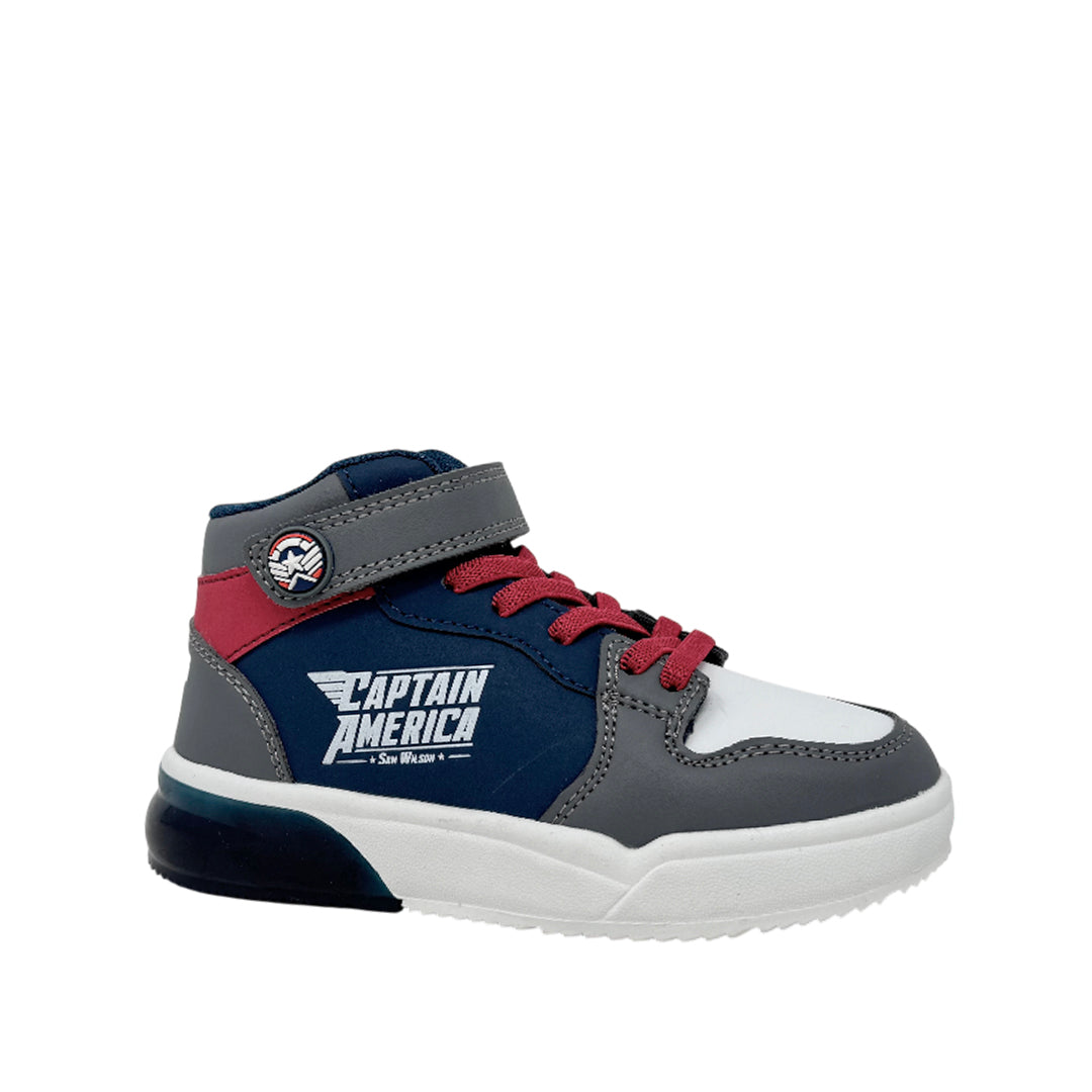 Sneakers tipo botín Capitan para niño color navy