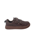 Sneakers escolares Stephane para niño color café