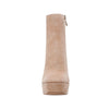 Botas de tacón No-Thx para mujer color beige