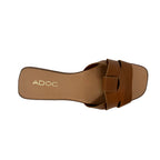 Sandalias flats Waiola para mujer color tan