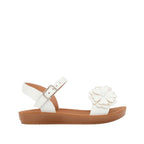 Sandalias flats Sarita blanco